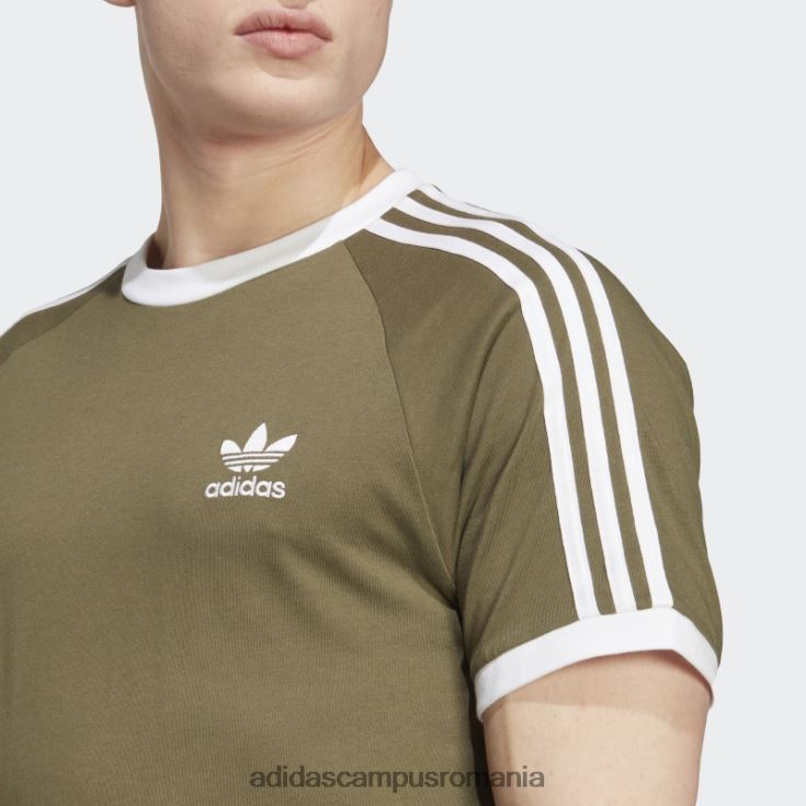 adidas campus romania tricou adicolor classics cu 3 dungi olive bărbați măsline J266N214480