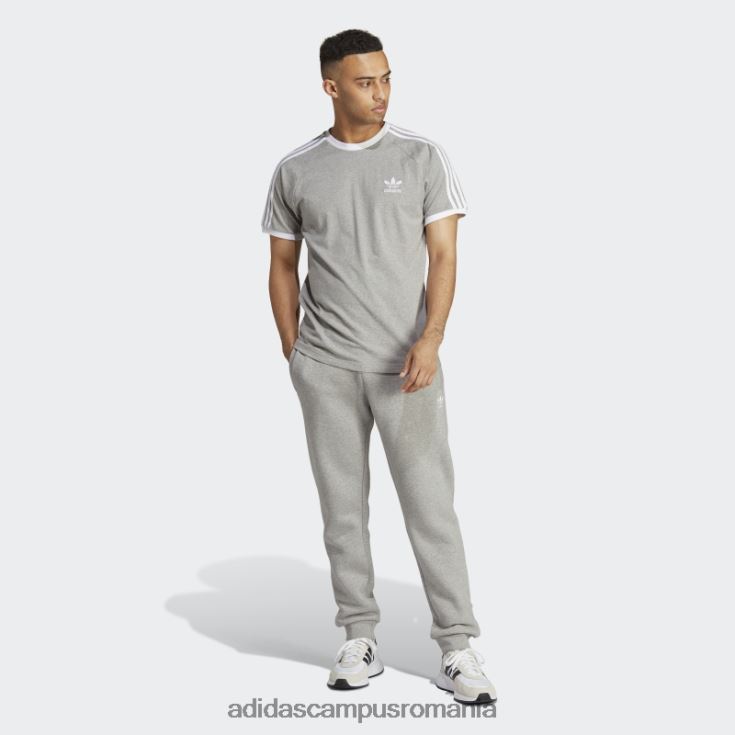 adidas campus romania tricou adicolor classics gri mediu cu 3 dungi bărbați gri mediu J266N27492