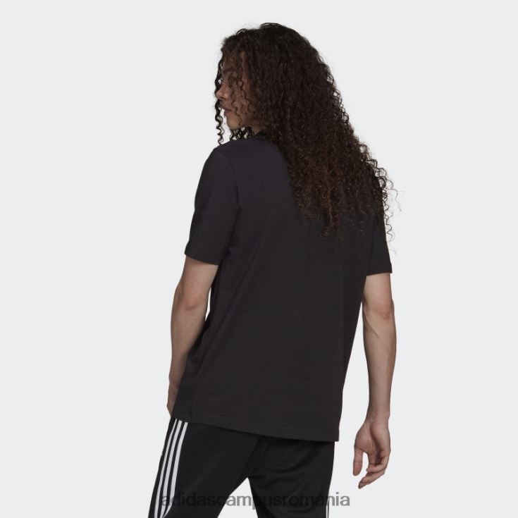 adidas campus romania tricou adicolor classics trefoil alb bărbați alb negru J266N21284