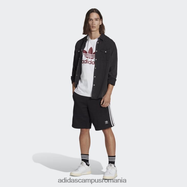 adidas campus romania tricou adicolor classics trefoil roșu bărbați alb roșu J266N26187