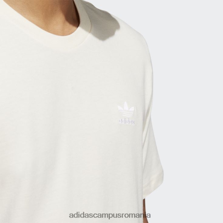 adidas campus romania tricou adicolor essentials trefoil alb bărbați alb J266N27046