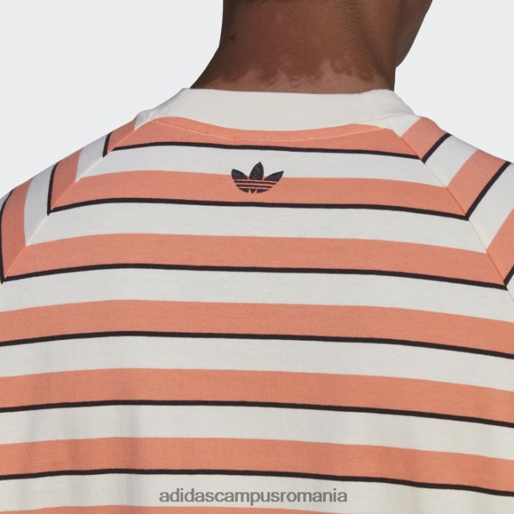 adidas campus romania tricou adidas cu buzunar în dungi coral bărbați coral J266N214619