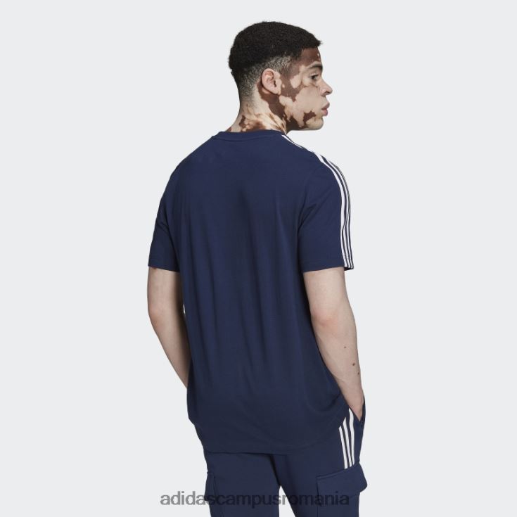 adidas campus romania tricou adidas indigo de noapte bărbați noapte indigo/alb J266N26525
