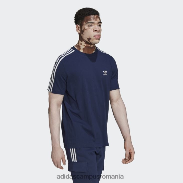 adidas campus romania tricou adidas indigo de noapte bărbați noapte indigo/alb J266N26525