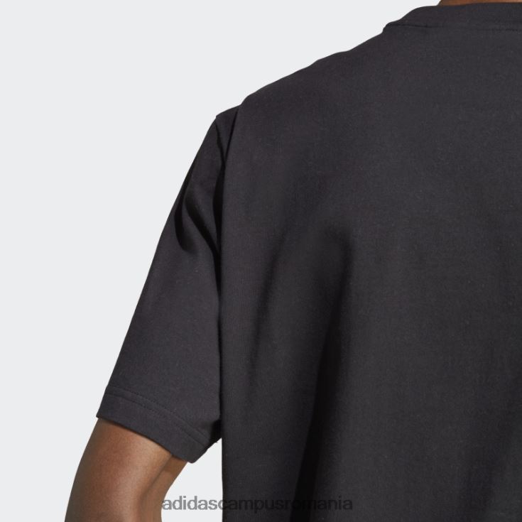 adidas campus romania tricou adventure fc negru fierbinte bărbați negru J266N25037
