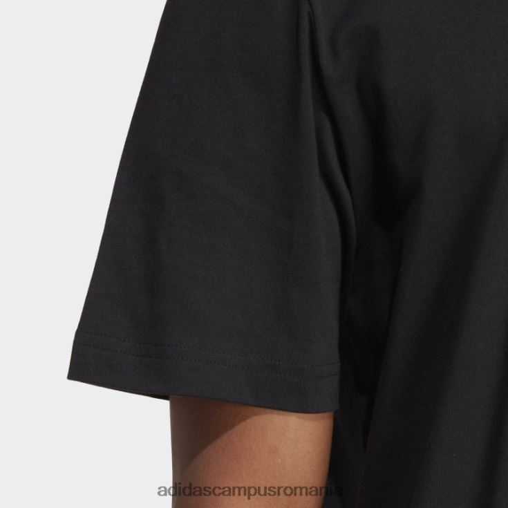 adidas campus romania tricou adventure mountain front negru fierbinte bărbați negru J266N2857