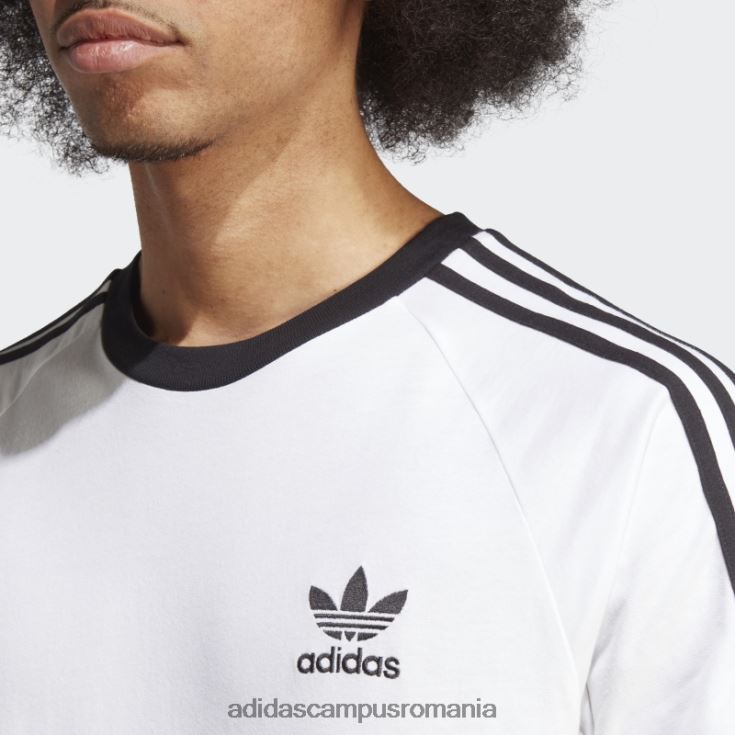adidas campus romania tricou alb adicolor classics cu 3 dungi adidas bărbați alb J266N214427