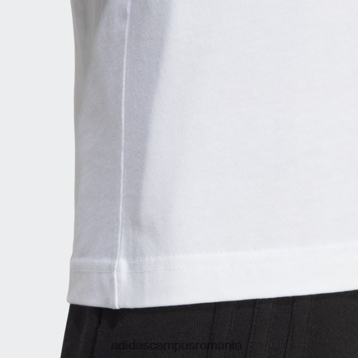 adidas campus romania tricou alb de aventură cu spatele muntelui bărbați alb J266N215201