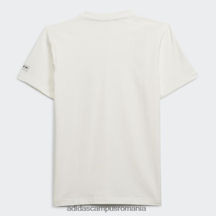 adidas campus romania tricou alb egerton bărbați alb J266N27547
