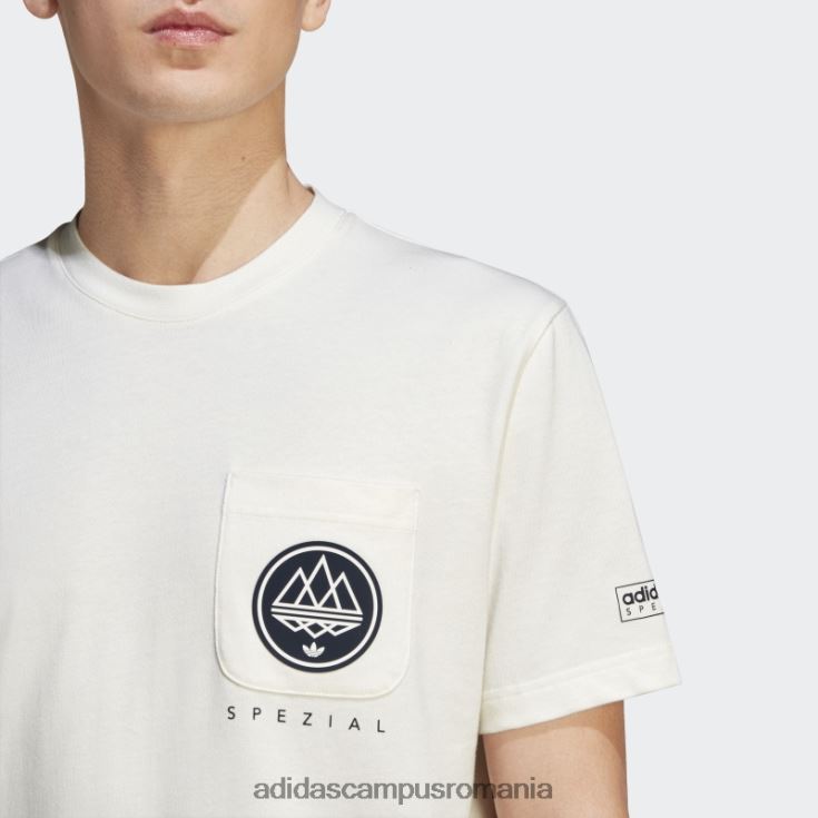 adidas campus romania tricou alb egerton bărbați alb J266N27547