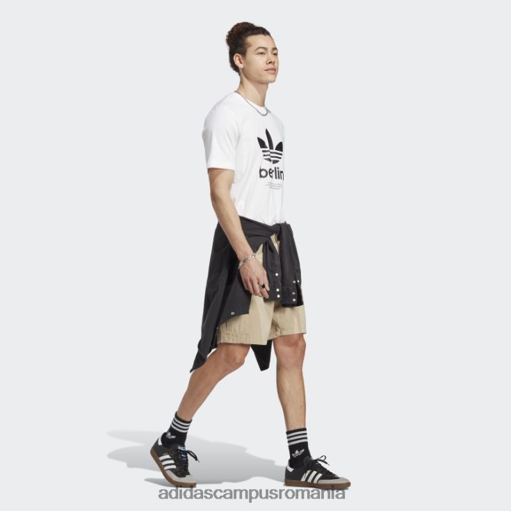 adidas campus romania tricou alb icone berlin city originals adidas bărbați alb J266N213599