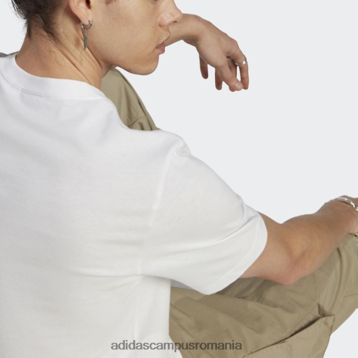 adidas campus romania tricou alb icone london city originals bărbați alb J266N213252