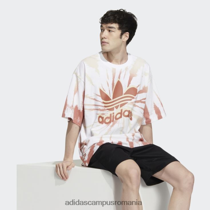 adidas campus romania tricou alb în aer liber adidas bărbați alb/pământ J266N21461