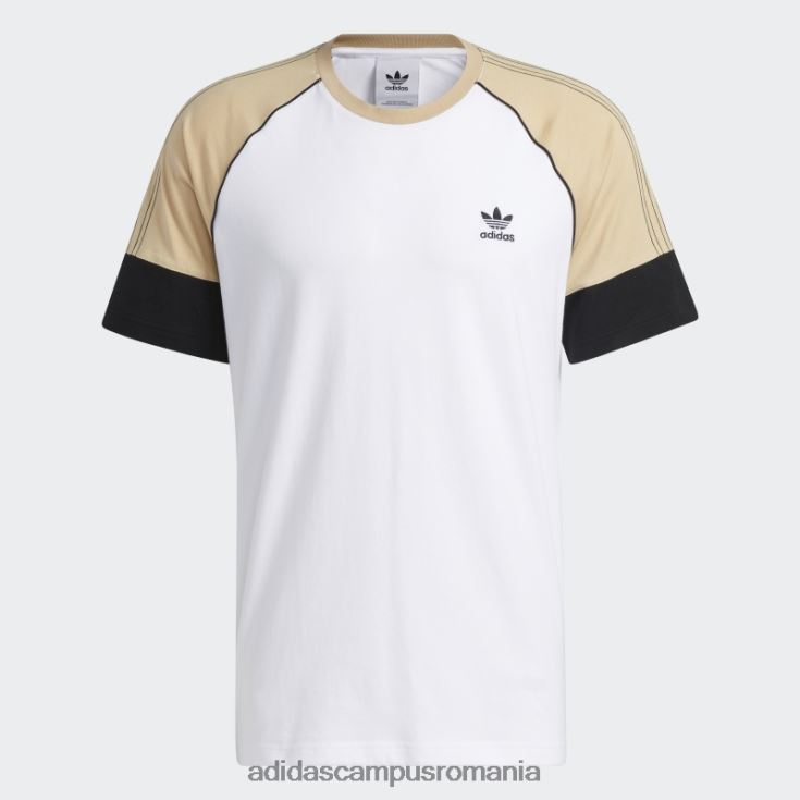 adidas campus romania tricou alb sst adidas bărbați alb/bej/negru J266N215135