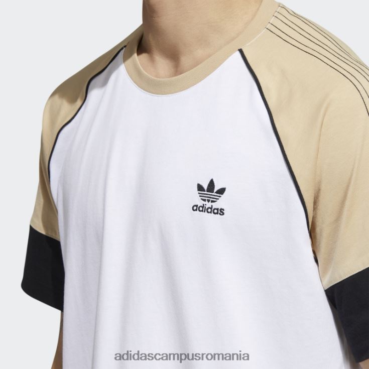 adidas campus romania tricou alb sst adidas bărbați alb/bej/negru J266N215135