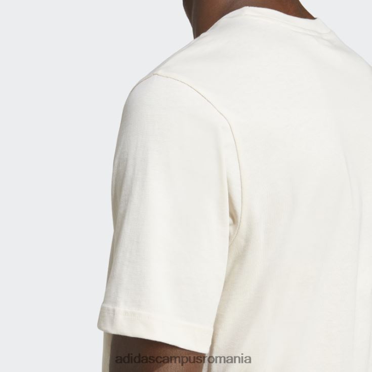 adidas campus romania tricou alb trefoil essentials bărbați alb J266N25350