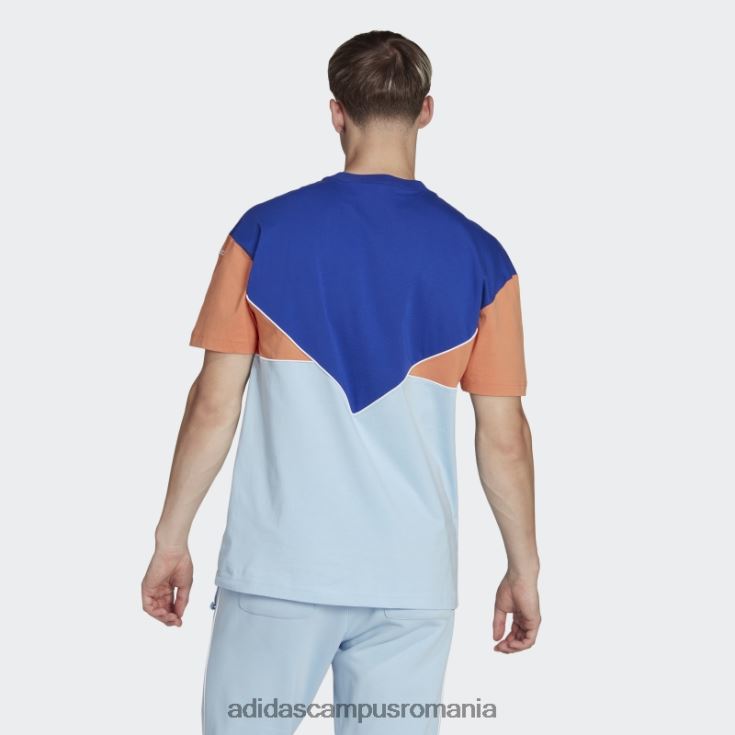 adidas campus romania tricou albastru de arhiva sezonier adicolor bărbați albastru/cer/cupru cețos J266N213246