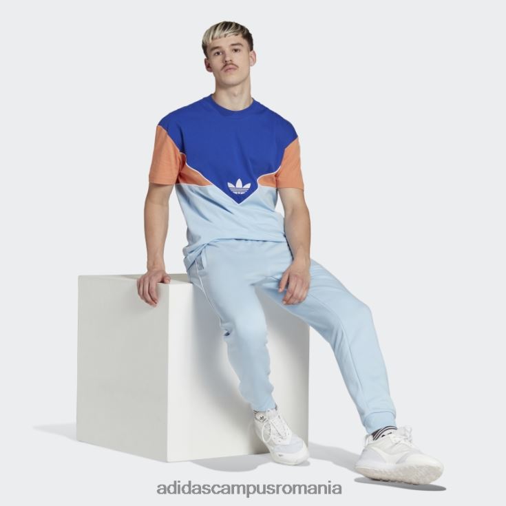 adidas campus romania tricou albastru de arhiva sezonier adicolor bărbați albastru/cer/cupru cețos J266N213246