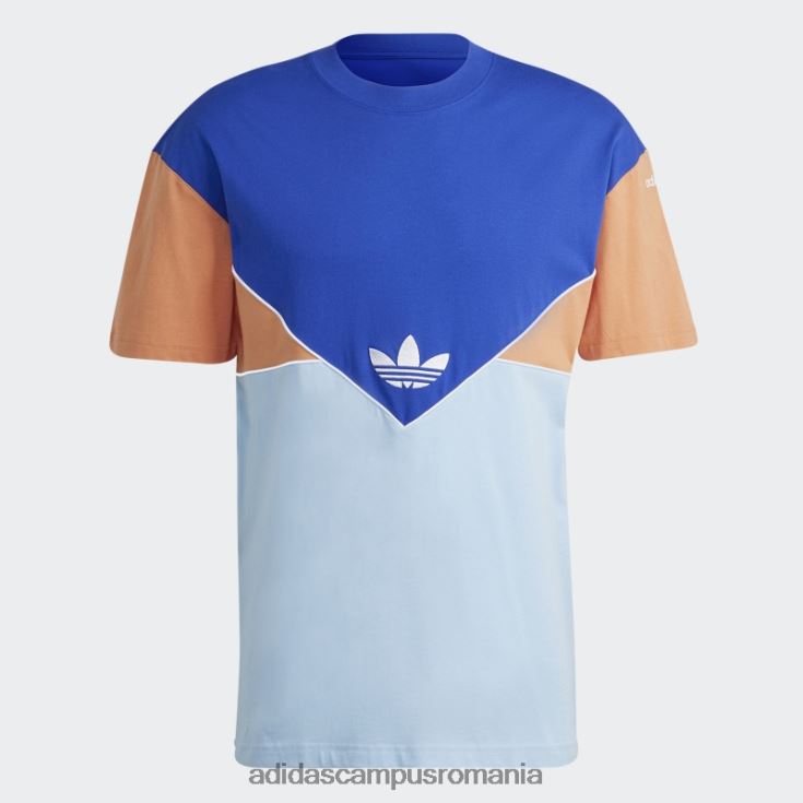 adidas campus romania tricou albastru de arhiva sezonier adicolor bărbați albastru/cer/cupru cețos J266N213246