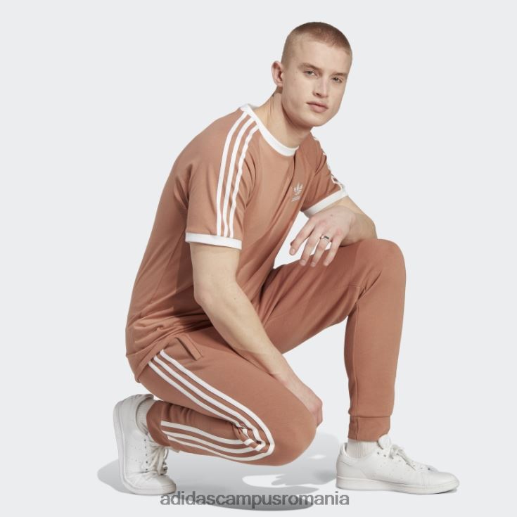 adidas campus romania tricou argilă adicolor classics cu 3 dungi bărbați lut J266N214429