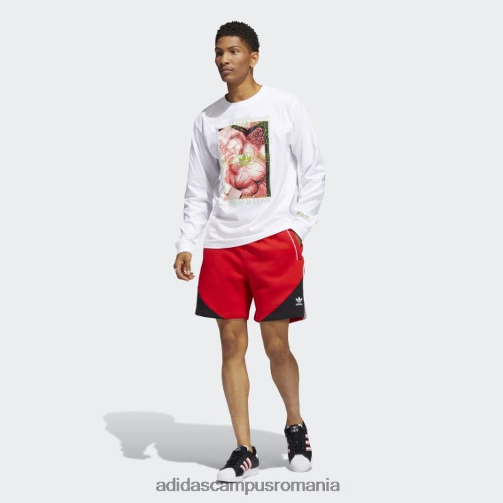 adidas campus romania tricou b-ball photo alb adidas bărbați alb/multicolor J266N215066