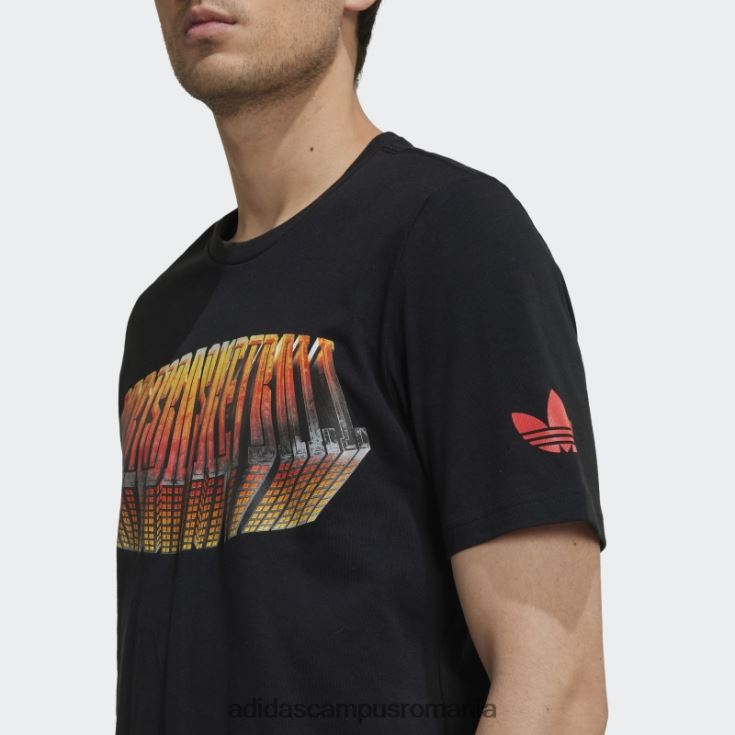 adidas campus romania tricou black hot x paris baschet carpenter bărbați negru J266N215094