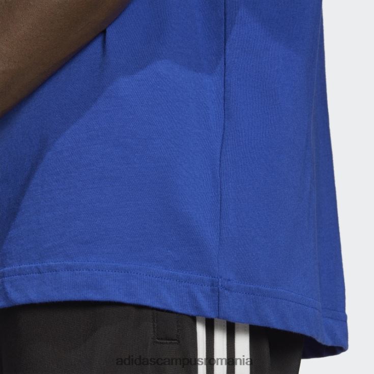 adidas campus romania tricou blue trefoil essentials bărbați albastru J266N213289