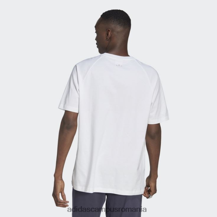 adidas campus romania tricou brodat alb bărbați alb J266N27519