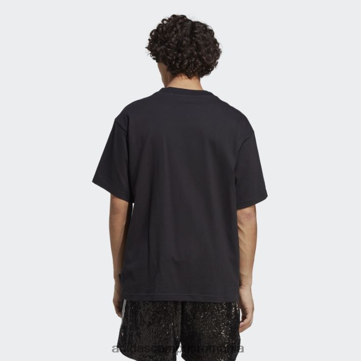 adidas campus romania tricou club negru albastru bărbați negru J266N214524