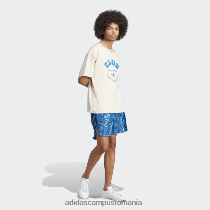 adidas campus romania tricou club varianta albastra aluminiu bărbați aluminiu J266N214521