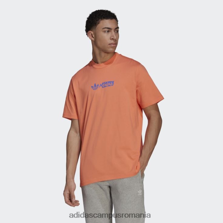 adidas campus romania tricou coral victorie adidas bărbați coral J266N27119