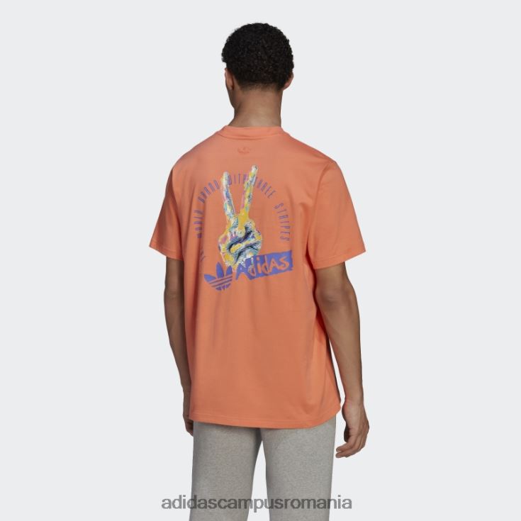 adidas campus romania tricou coral victorie adidas bărbați coral J266N27119