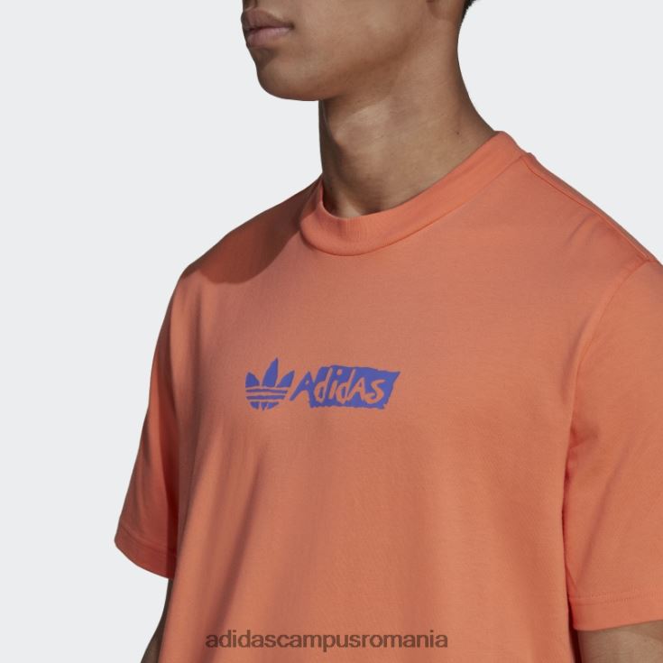 adidas campus romania tricou coral victorie adidas bărbați coral J266N27119