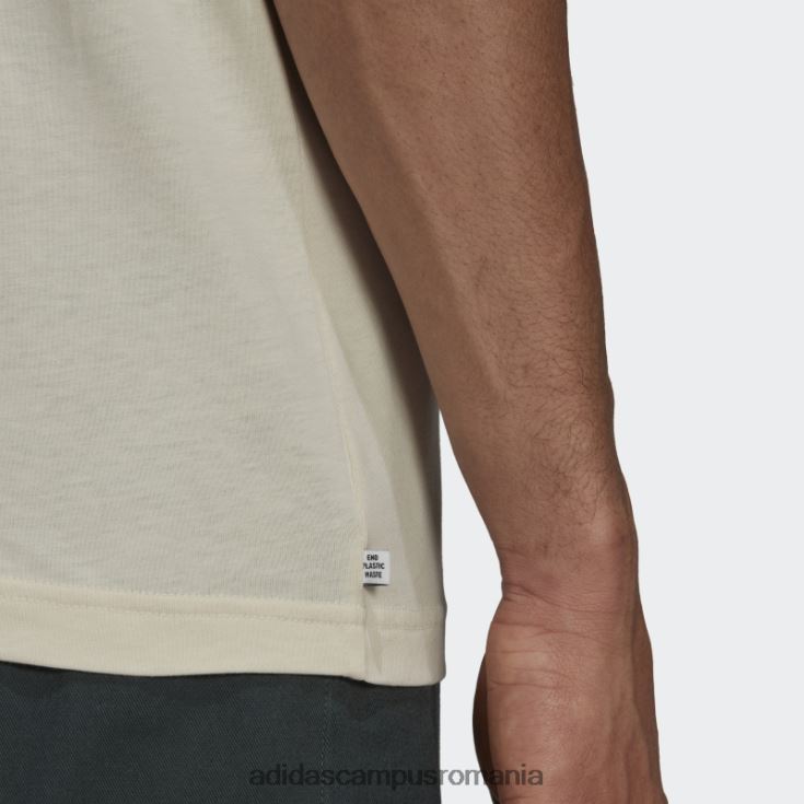 adidas campus romania tricou cu grafică mellow ride club alb bărbați alb J266N214648