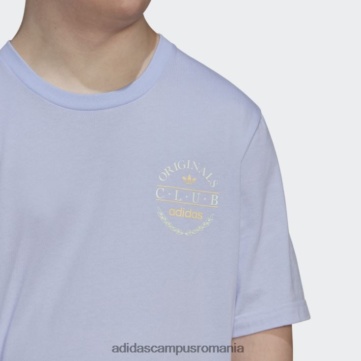 adidas campus romania tricou cu logo club adidas ton violet bărbați ton violet J266N21242