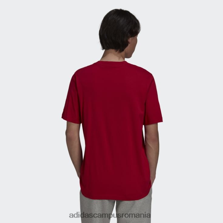 adidas campus romania tricou cu logo sprt roșu victorie fierbinte bărbați roșu victorie J266N215116