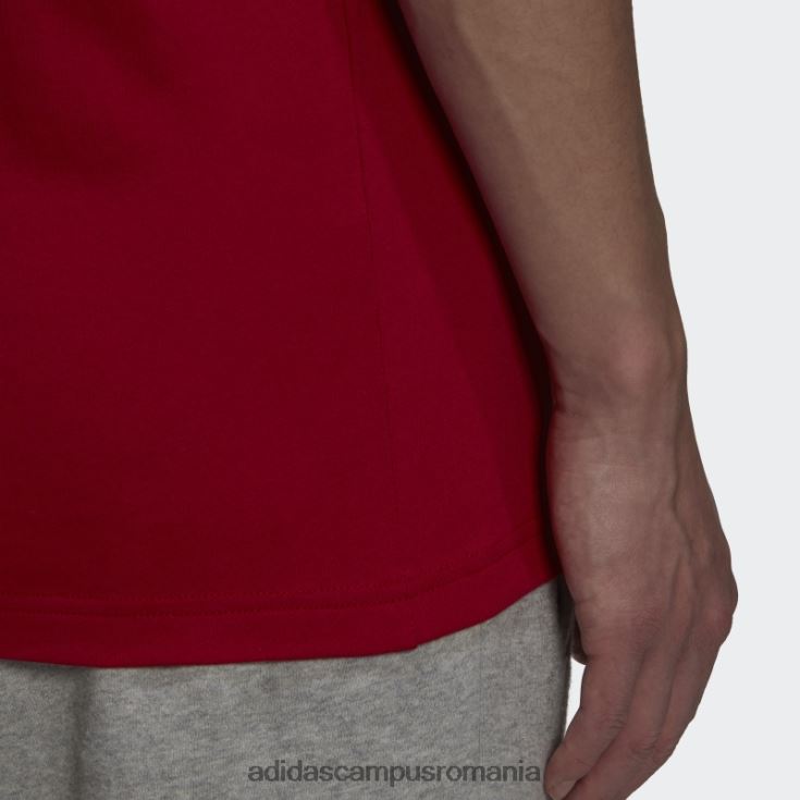 adidas campus romania tricou cu logo sprt roșu victorie fierbinte bărbați roșu victorie J266N215116