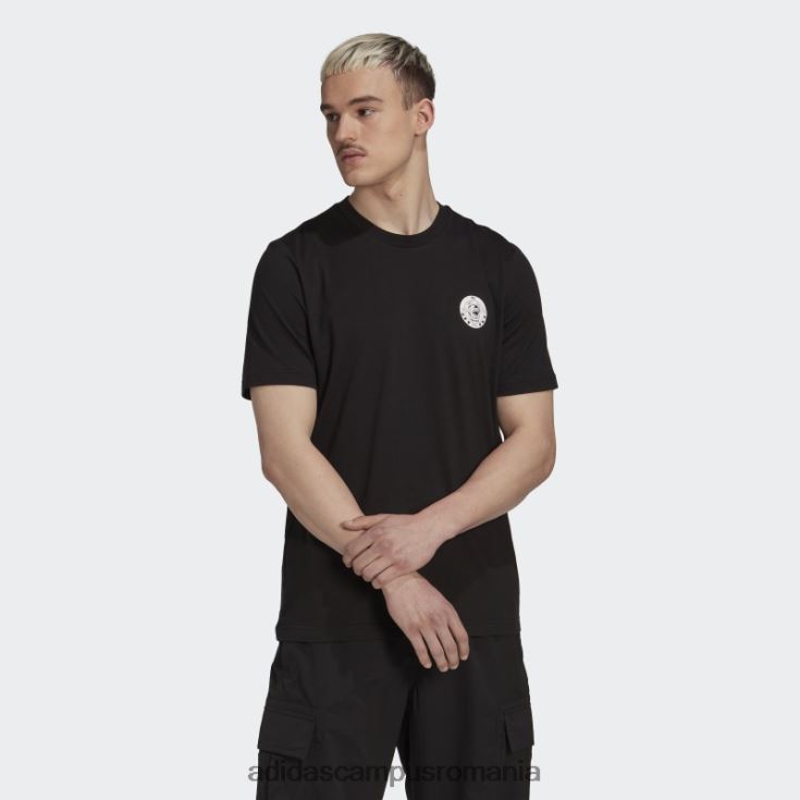 adidas campus romania tricou cu mânecă scurtă grafic Disney negru adidas bărbați negru J266N214664