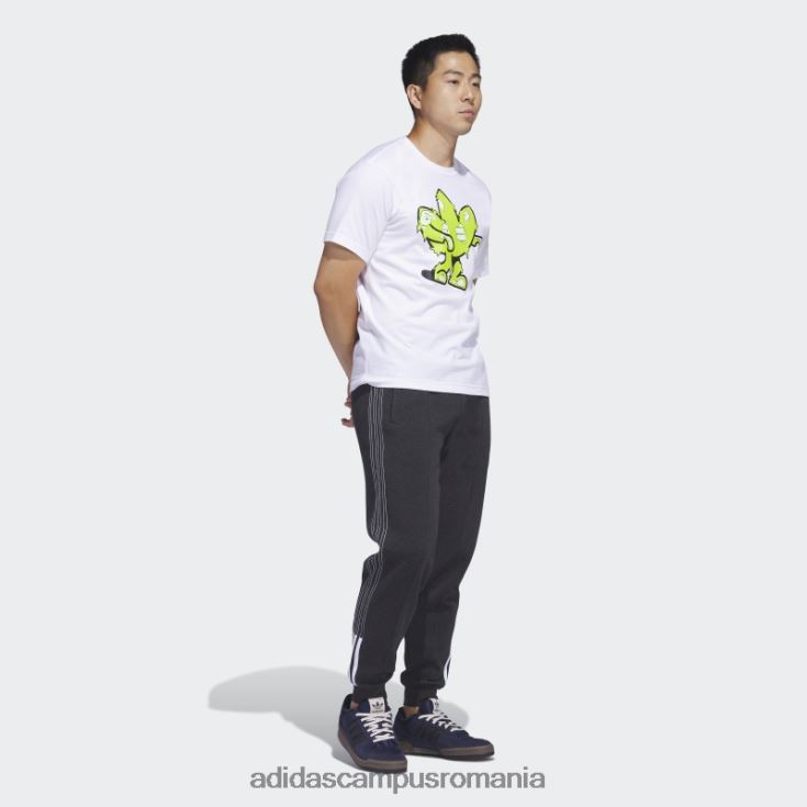 adidas campus romania tricou cu maneca scurta zombie treffy alb bărbați alb/branded-add-m10 J266N26626