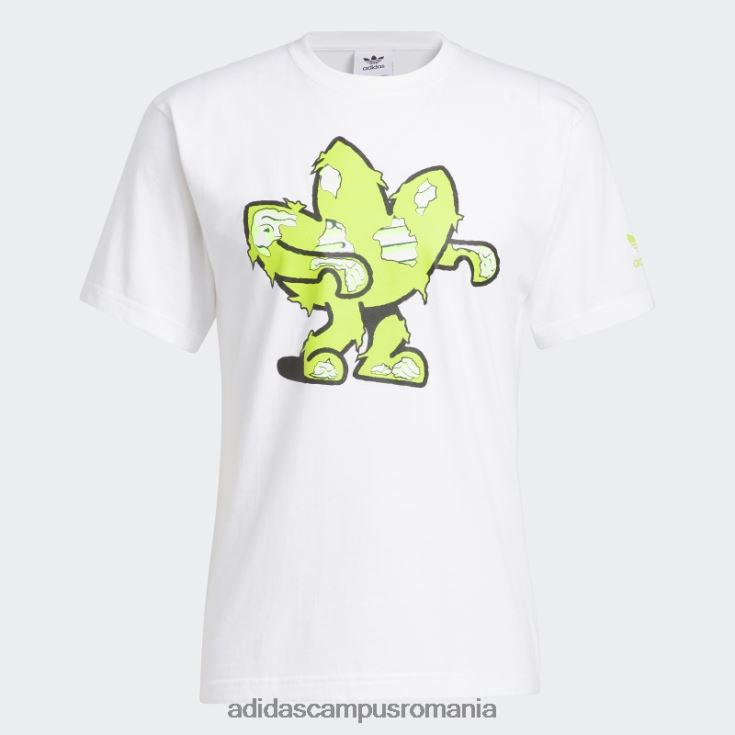 adidas campus romania tricou cu maneca scurta zombie treffy alb bărbați alb/branded-add-m10 J266N26626