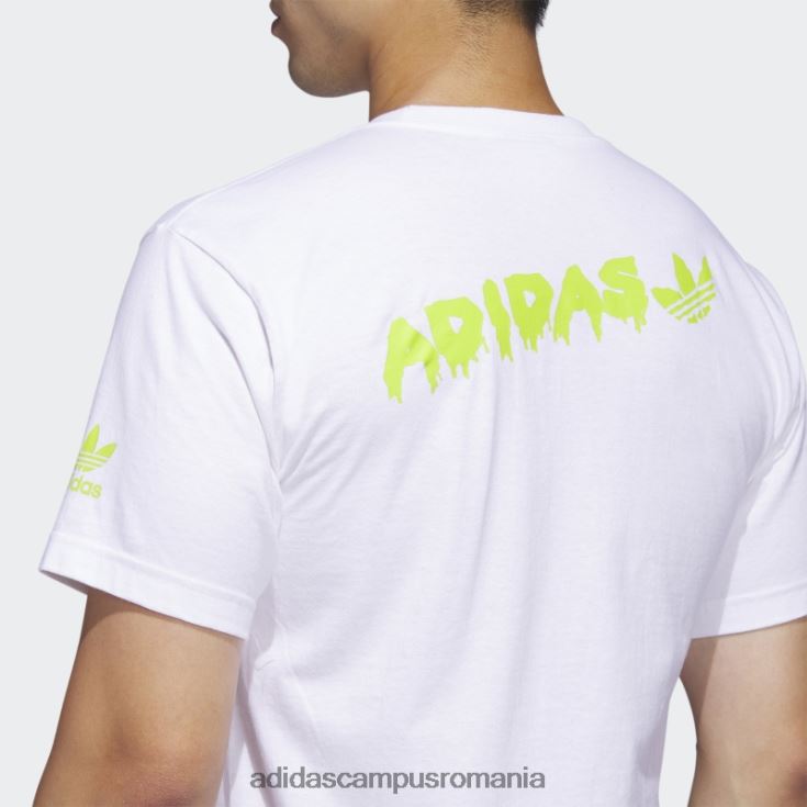 adidas campus romania tricou cu maneca scurta zombie treffy alb bărbați alb/branded-add-m10 J266N26626