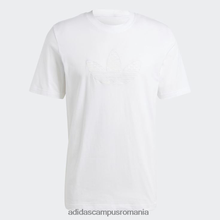 adidas campus romania tricou cu monogramă grafică alb adidas bărbați alb J266N213836