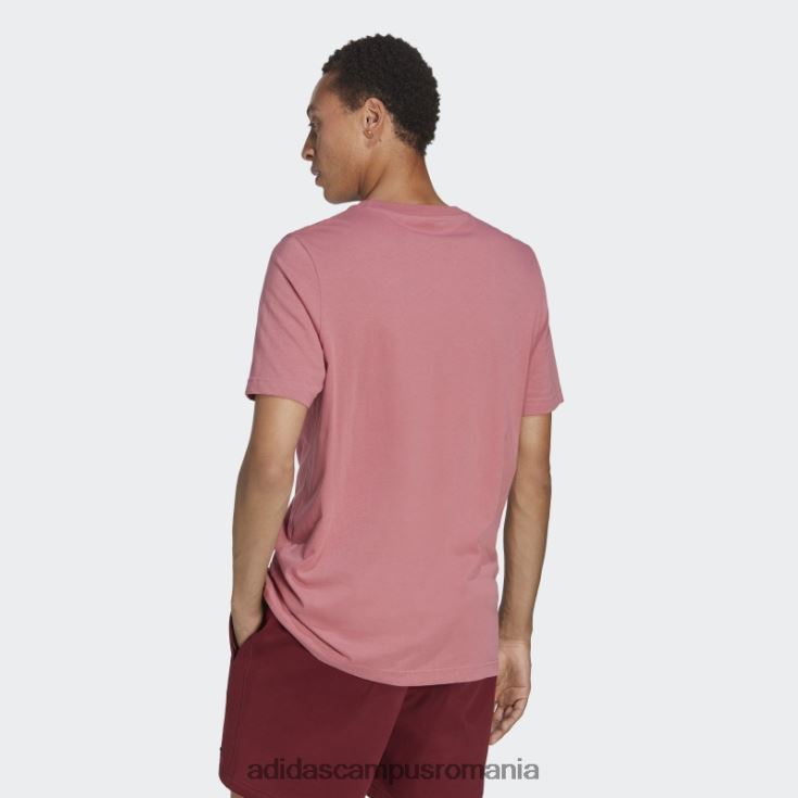 adidas campus romania tricou cu trefoil roz adidas bărbați roz J266N27005
