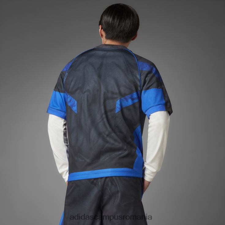 adidas campus romania tricou de fotbal albastru versiunea bărbați albastru J266N26545