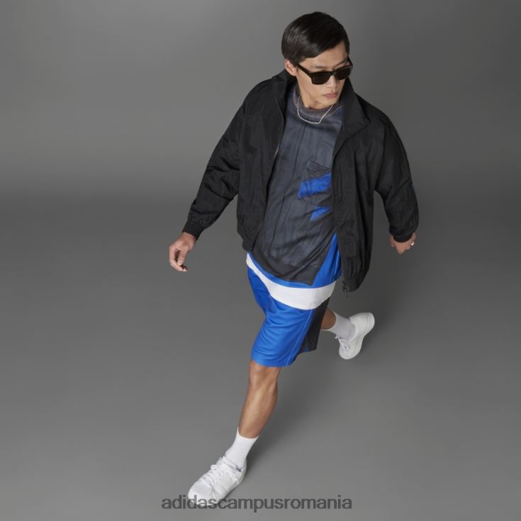 adidas campus romania tricou de fotbal albastru versiunea bărbați albastru J266N26545