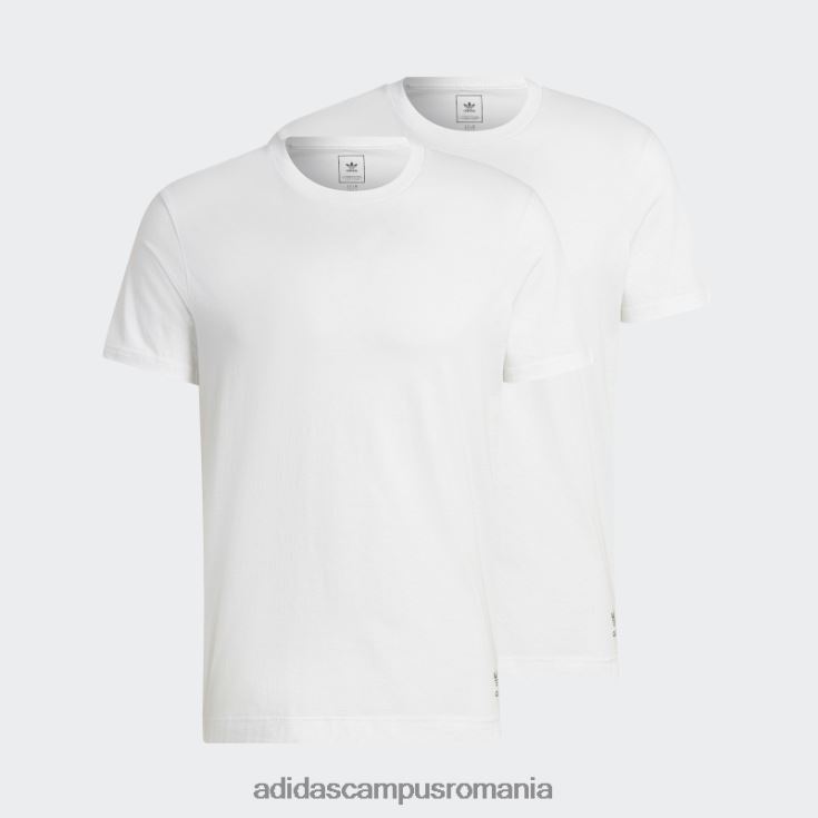 adidas campus romania tricou din bumbac comfort core alb adidas bărbați alb J266N25880