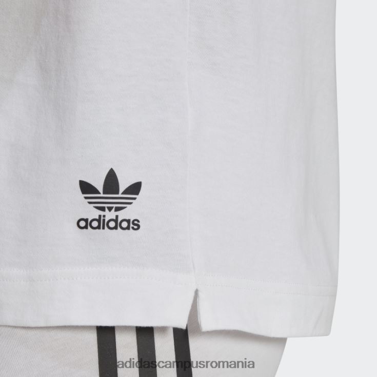adidas campus romania tricou din bumbac comfort core alb adidas bărbați alb J266N25880