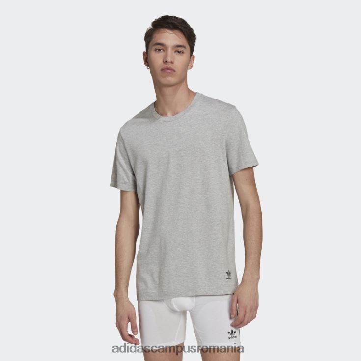 adidas campus romania tricou din bumbac comfort core negru bărbați negru/gri mediu J266N25462