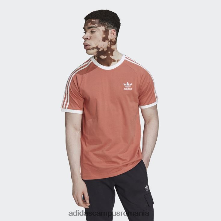 adidas campus romania tricou earth adicolor classics cu 3 dungi bărbați Pământ J266N214788