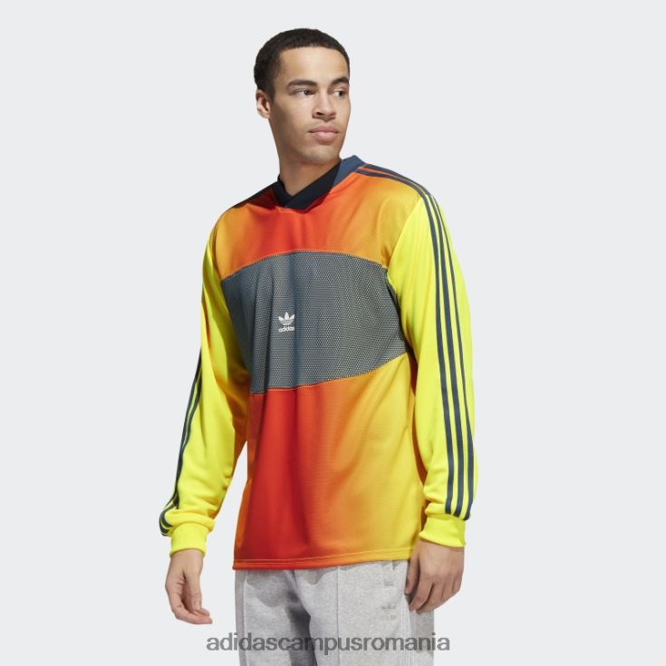 adidas campus romania tricou galben de portar bărbați galben J266N27354